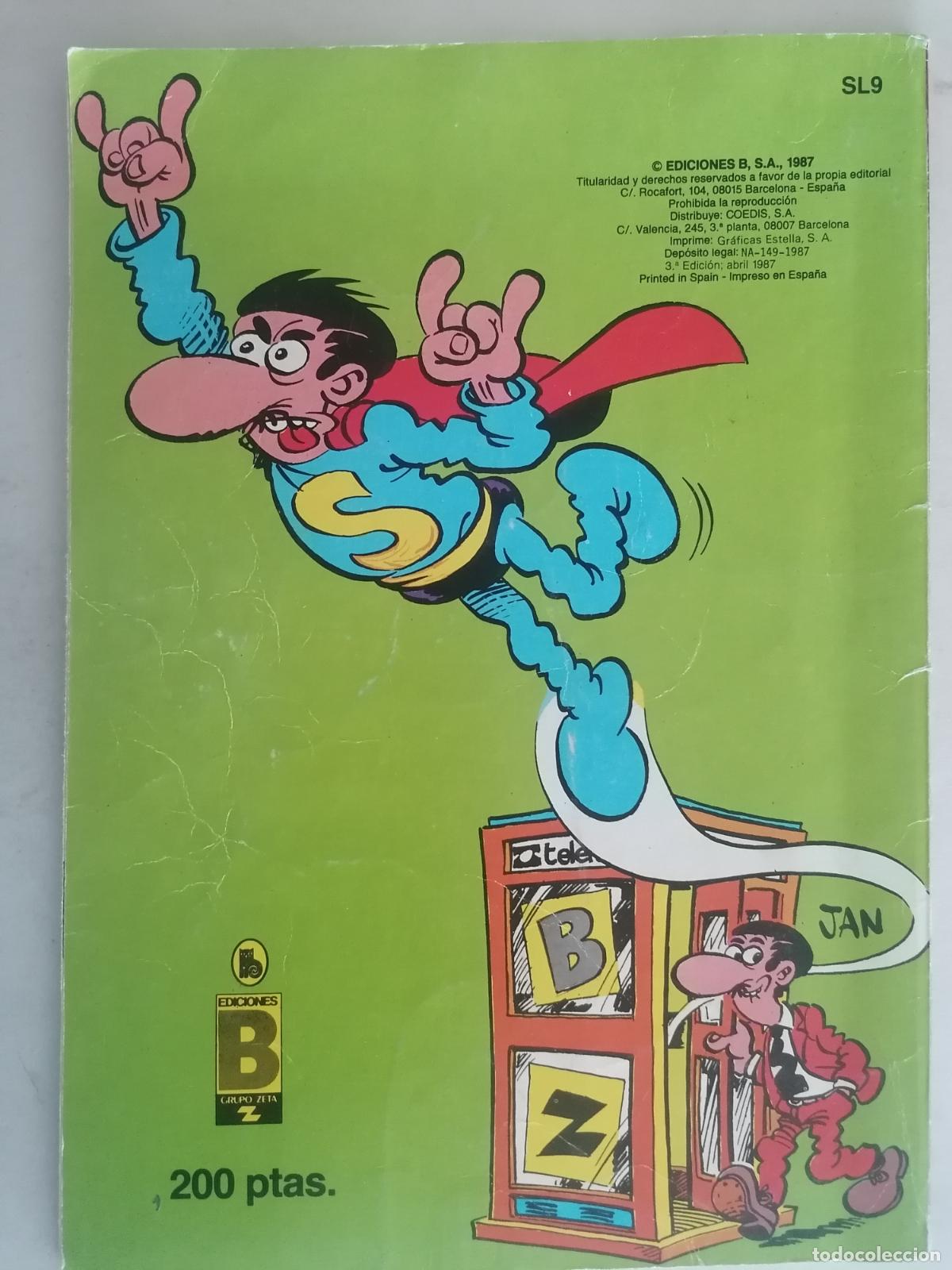 C&oacute;mics: TEBEO SUPER LOPEZ N&ordm; SL9, EDICIONES B - Foto 2