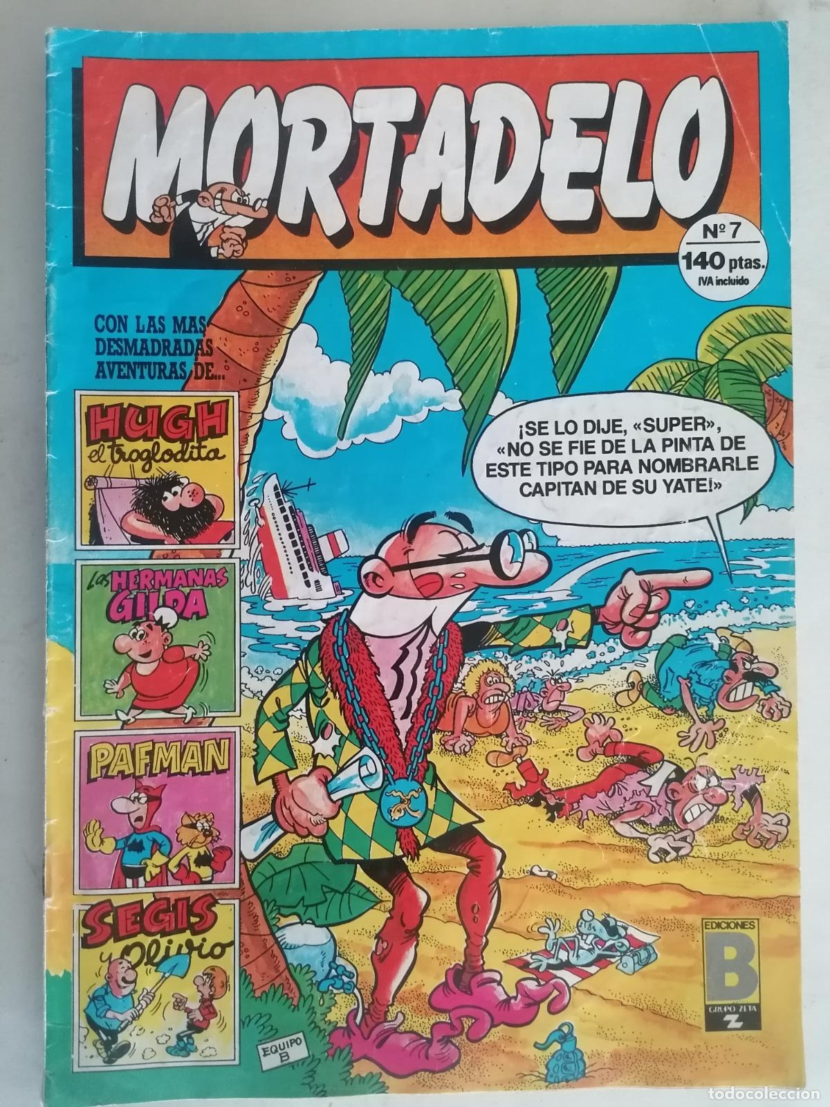 C&oacute;mics: TEBEO MORTADELO N&ordm; 7, EDICIONES B - Foto 1