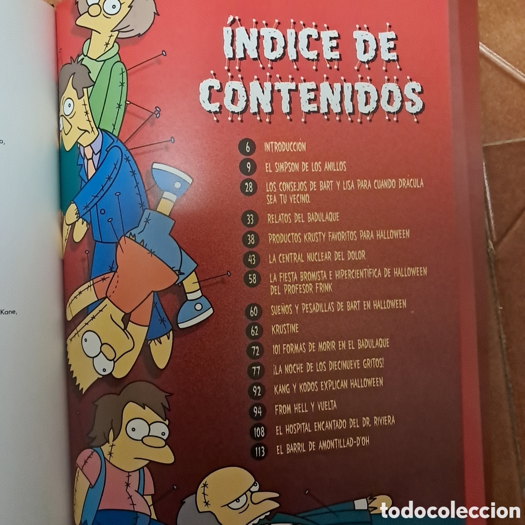 C&oacute;mics: LOS SIMPSON - La caba&ntilde;a del terror HOODOO VOODOO BROUHAHA (1a ed. 2008) ediciones B - Foto 2