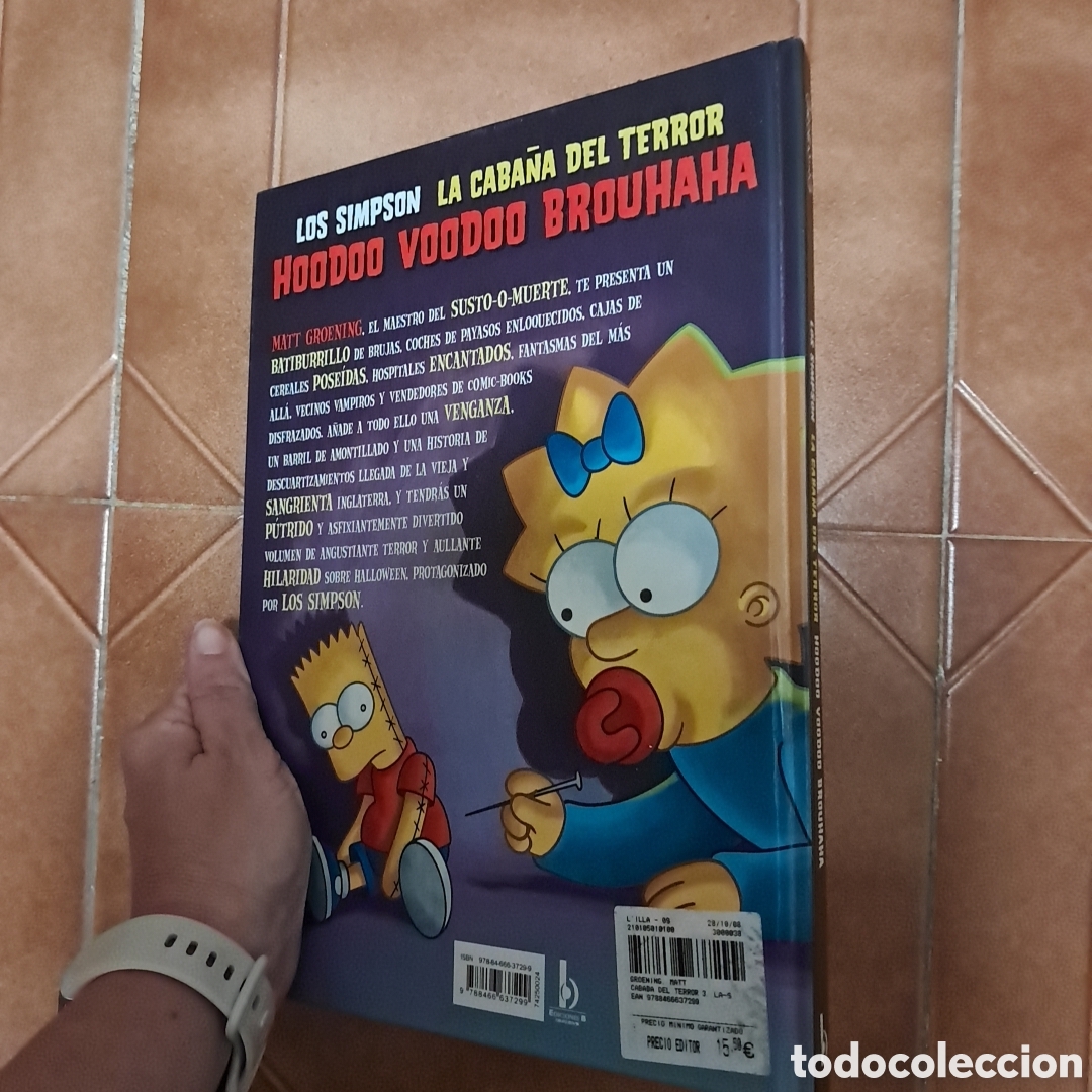C&oacute;mics: LOS SIMPSON - La caba&ntilde;a del terror HOODOO VOODOO BROUHAHA (1a ed. 2008) ediciones B - Foto 4