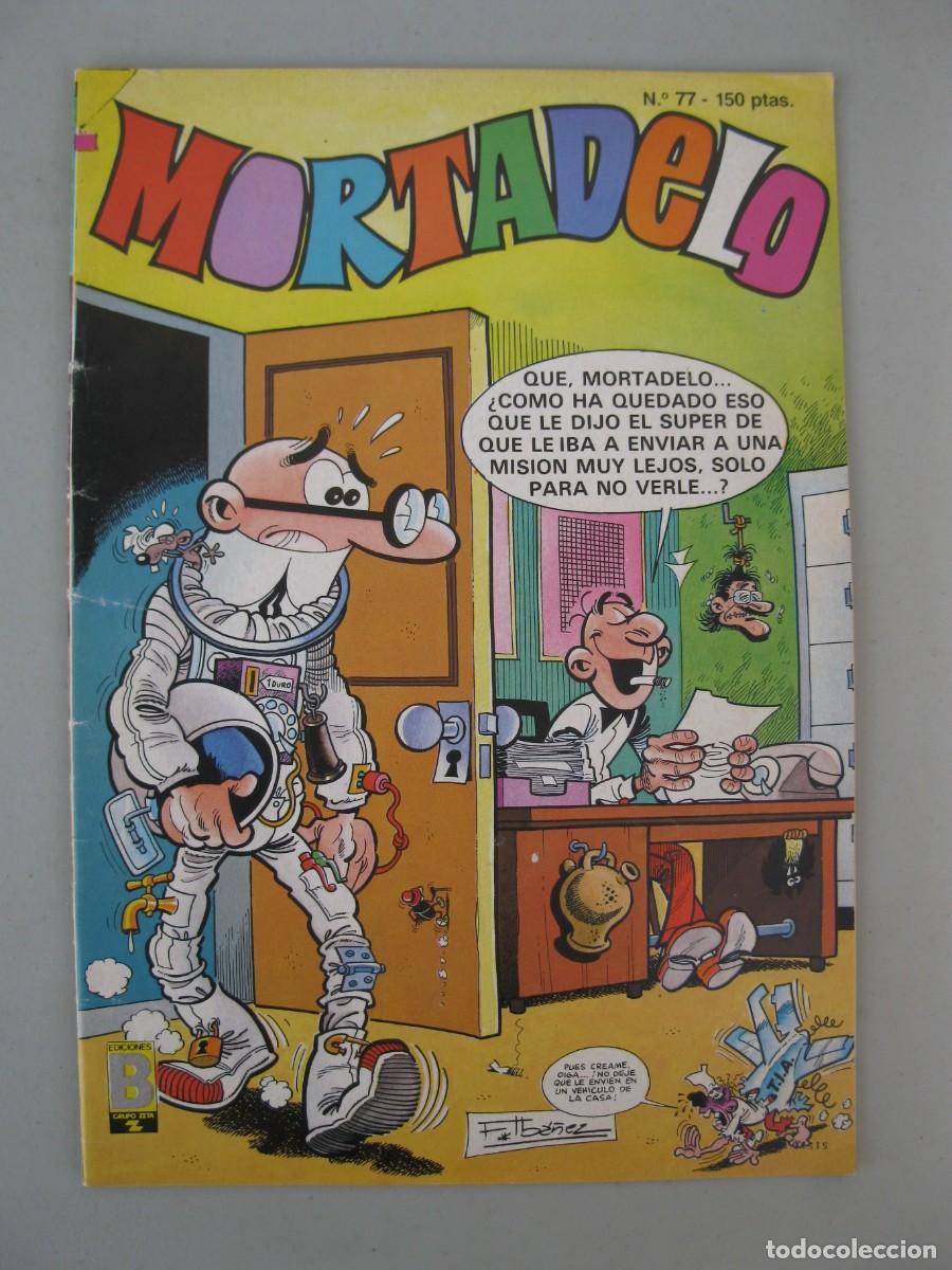 C&oacute;mics: MORTADELO - N&ordm; 77 - EDICIONES B - A&Ntilde;O 1988. - Foto 1