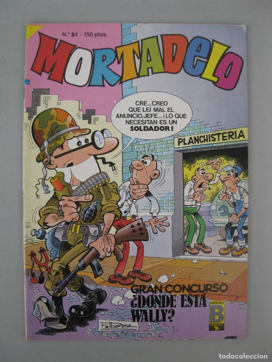 C&oacute;mics: MORTADELO - N&ordm; 81 - EDICIONES B - A&Ntilde;O 1988. - Foto 1