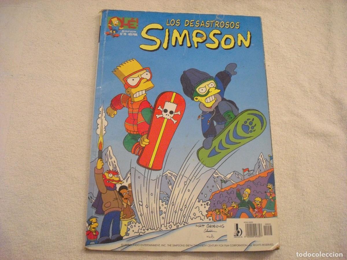 C&oacute;mics: OLE ! LOS DESASTROSOS SIMPSON N. 25 - Foto 1