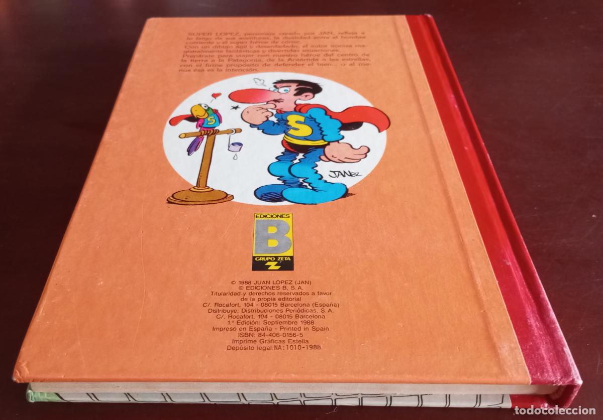 C&oacute;mics: SUPER LOPEZ N&ordm;. 1 - PRIMERA EDICION 1988 - EDICIONES.B - Foto 4