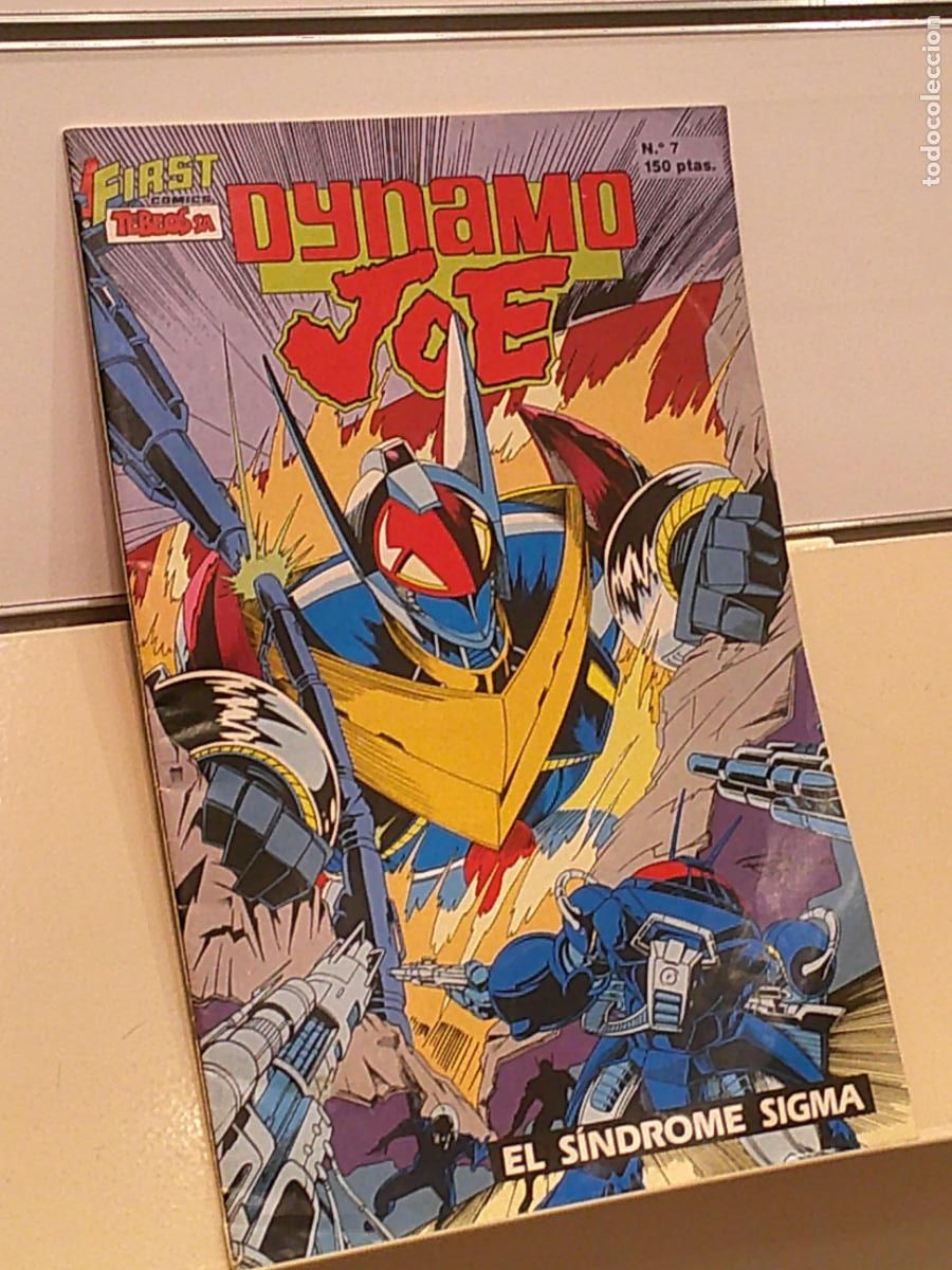 C&oacute;mics: DYNAMO JOE N&ordm; 7 EL SINDROME SIGMA FIRST COMICS TEBEOS SA - EDICIONES B - Foto 1
