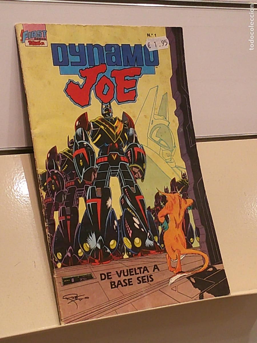 C&oacute;mics: DYNAMO JOE N&ordm; 1 DE VUELTA A BASE SEIS FIRST COMICS TEBEOS SA - EDICIONES B - Foto 1