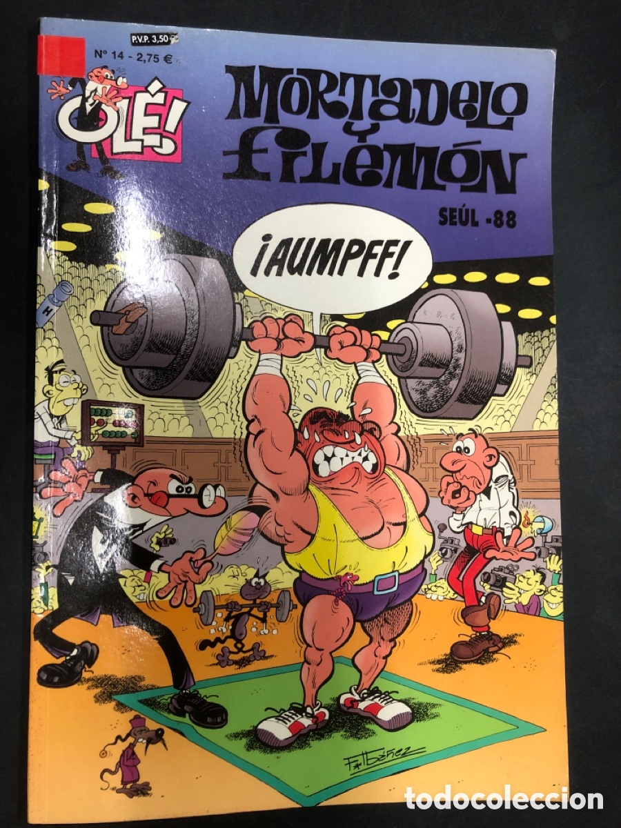 C&oacute;mics: COMIC OLE MORTADELO Y FILEMON N&ordm; 2 SEUL 88 EDICIONES B FRANCISCO IBA&Ntilde;EZ - Foto 1