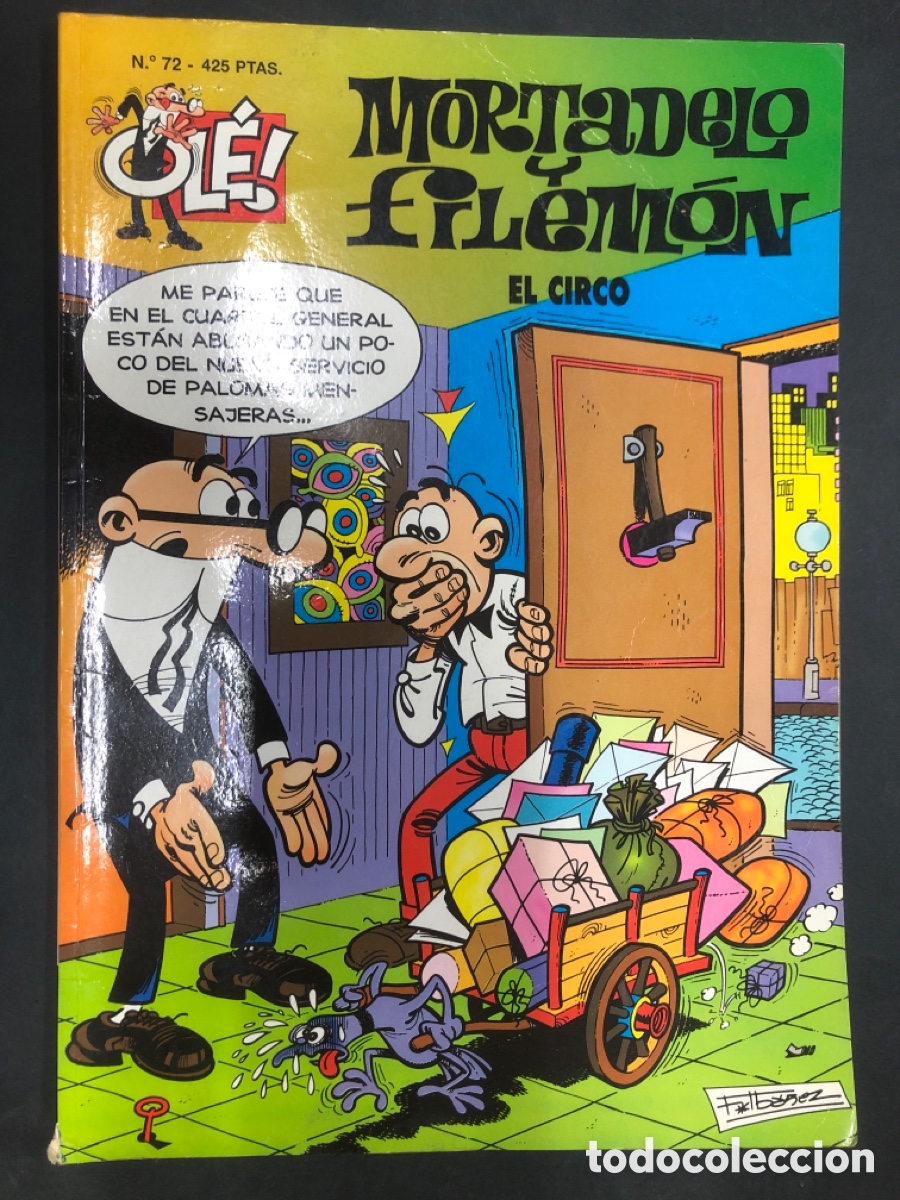 C&oacute;mics: COMIC OLE MORTADELO Y FILEMON N&ordm; 72 EL CIRCO EDICIONES B FRANCISCO IBA&Ntilde;EZ - Foto 1