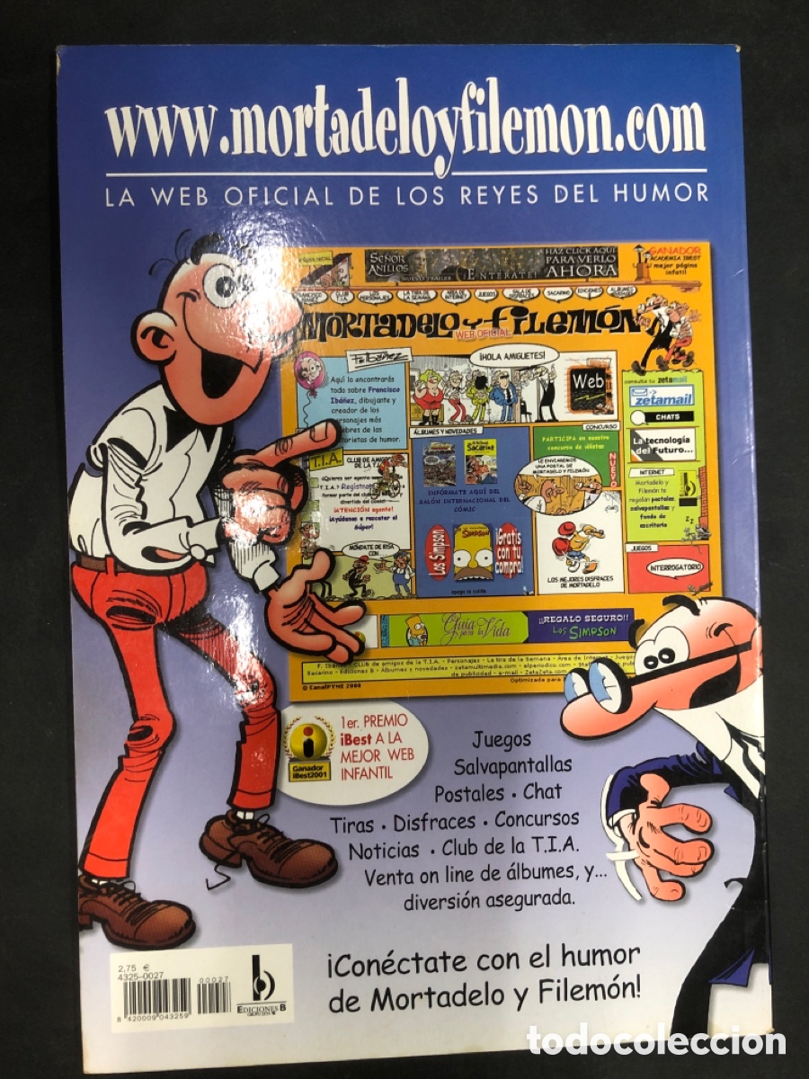 C&oacute;mics: COMIC OLE MORTADELO Y FILEMON N&ordm; 27 EL BRUJO EDICIONES B FRANCISCO IBA&Ntilde;EZ - Foto 2