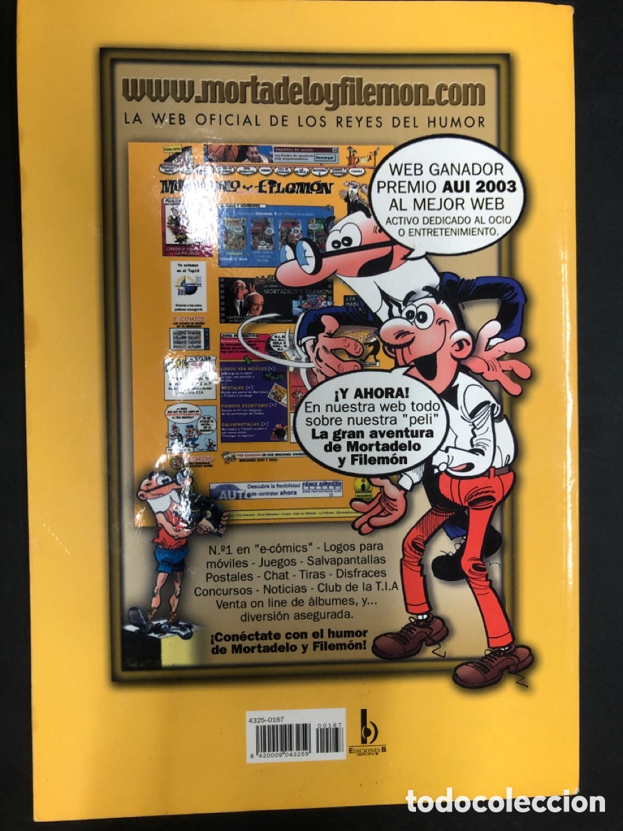 C&oacute;mics: COMIC OLE MORTADELO Y FILEMON N&ordm; 167 EL UVA EDICIONES B FRANCISCO IBA&Ntilde;EZ - Foto 2