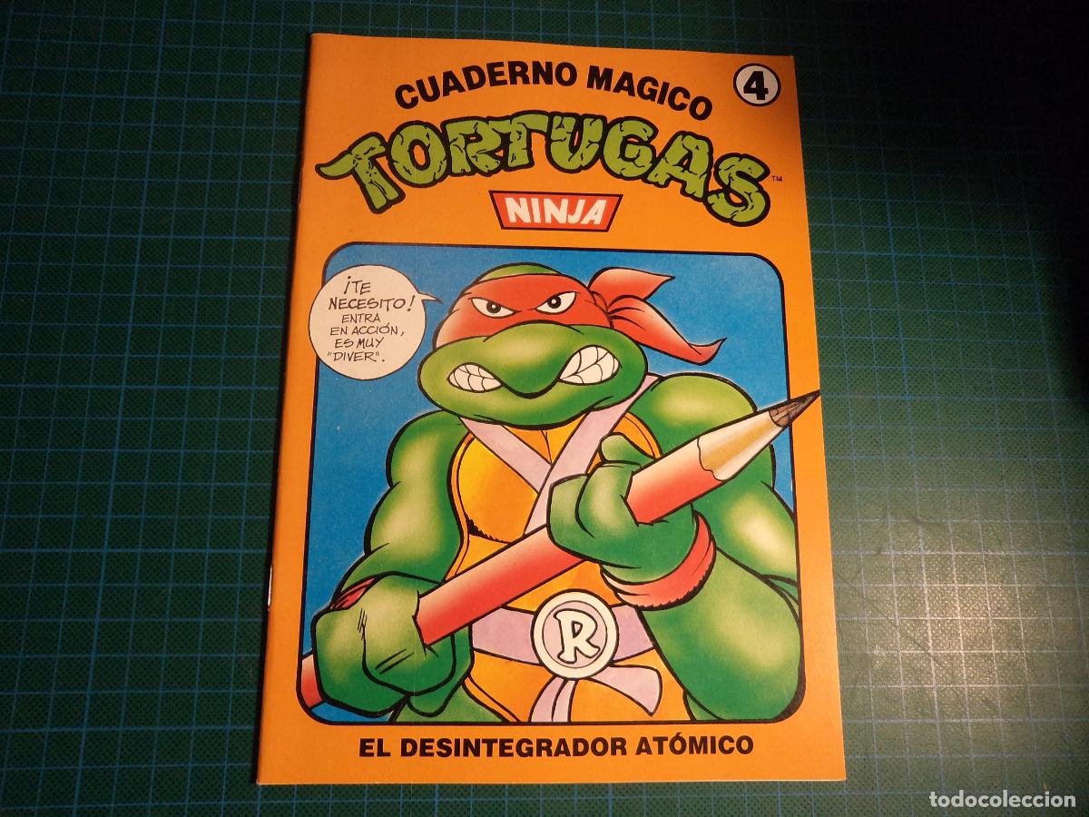 C&oacute;mics: Tortugas ninja cuaderno magico 4. Ediciones B. (Ref. 7-B) - Foto 1