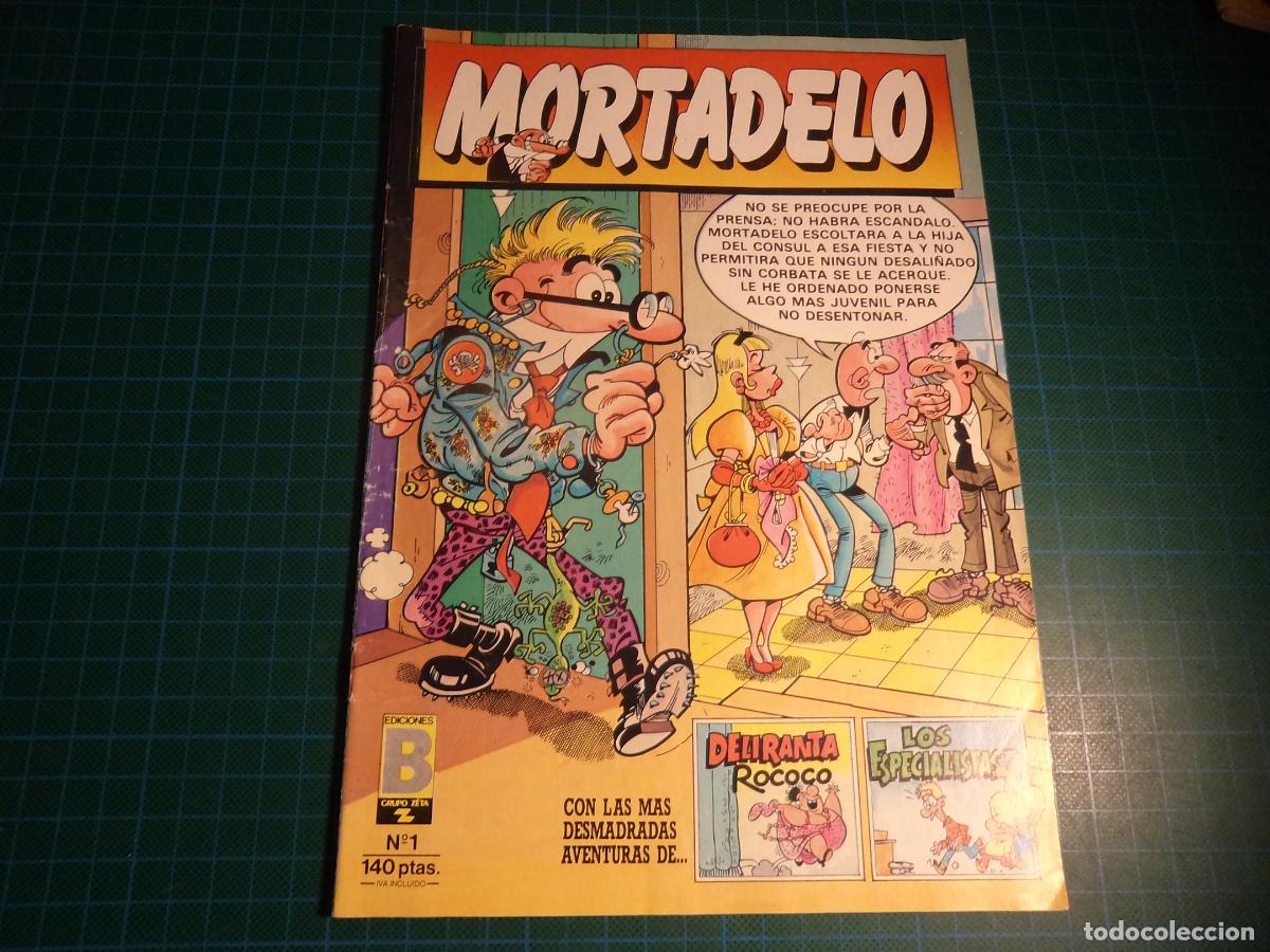 C&oacute;mics: Mortadelo. N&ordm; 1. Ediciones B. (Ref. 9-B) - Foto 1