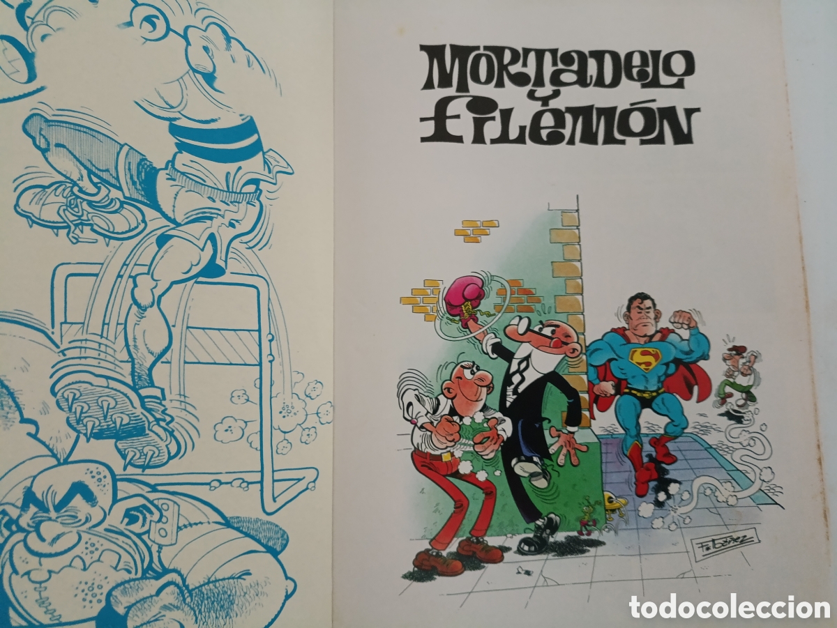 C&oacute;mics: 2 oles Mortadelo y Filem&oacute;n. troquelados .Num 2 y 15 - Foto 3