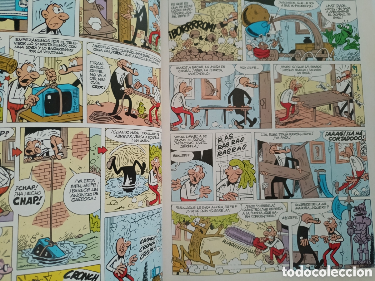 C&oacute;mics: 2 oles Mortadelo y Filem&oacute;n. troquelados .Num 2 y 15 - Foto 5