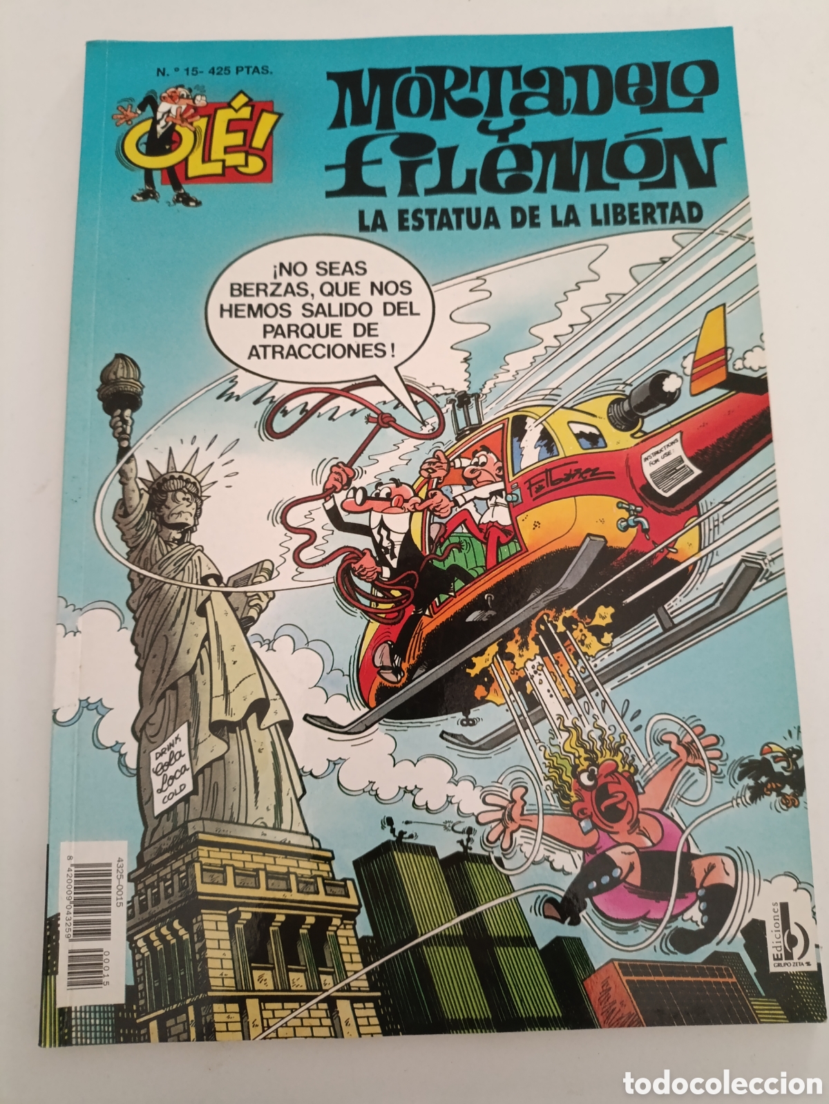 C&oacute;mics: 2 oles Mortadelo y Filem&oacute;n. troquelados .Num 2 y 15 - Foto 6