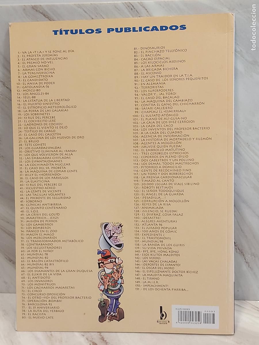 C&oacute;mics: MORTADELO Y FILEM&Oacute;N / 93 / 2&ordf; ED/ LOS SUPERPODERES / EDICIONES B-2000 / BUEN ESTADO - Foto 4