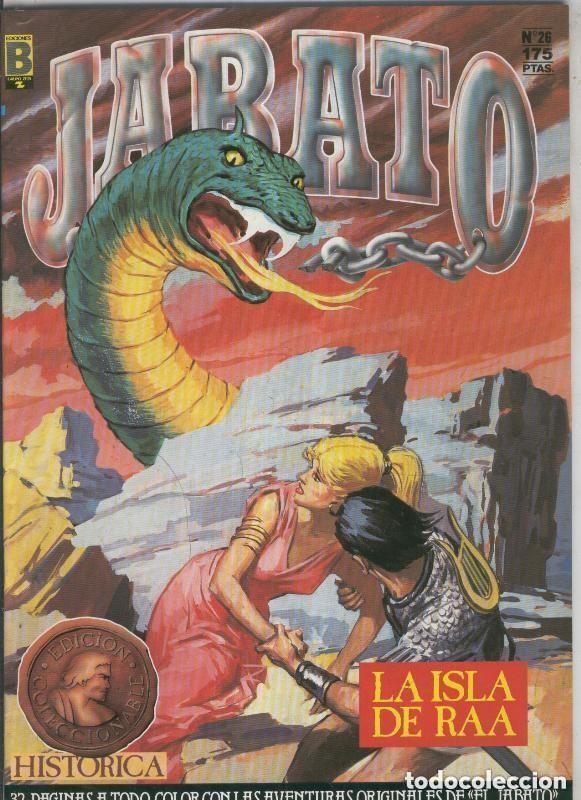 C&oacute;mics: EDICION HISTORICA JABATO N&ordm; 26, LA ISLA DE RAA, EDICIONES B, IMPECABLE 1987 - Foto 1