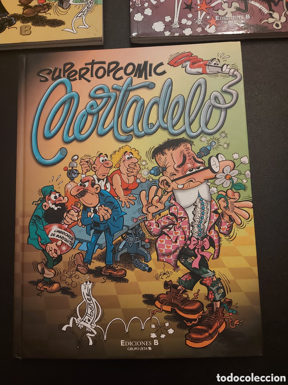 C&oacute;mics: TOP COMIC MORTADELO 58,TOP COMIC MORTADELO 42, SUPERTOPCOMIC 4-MORTADELO Y FILEMON EDICIONES B - Foto 4