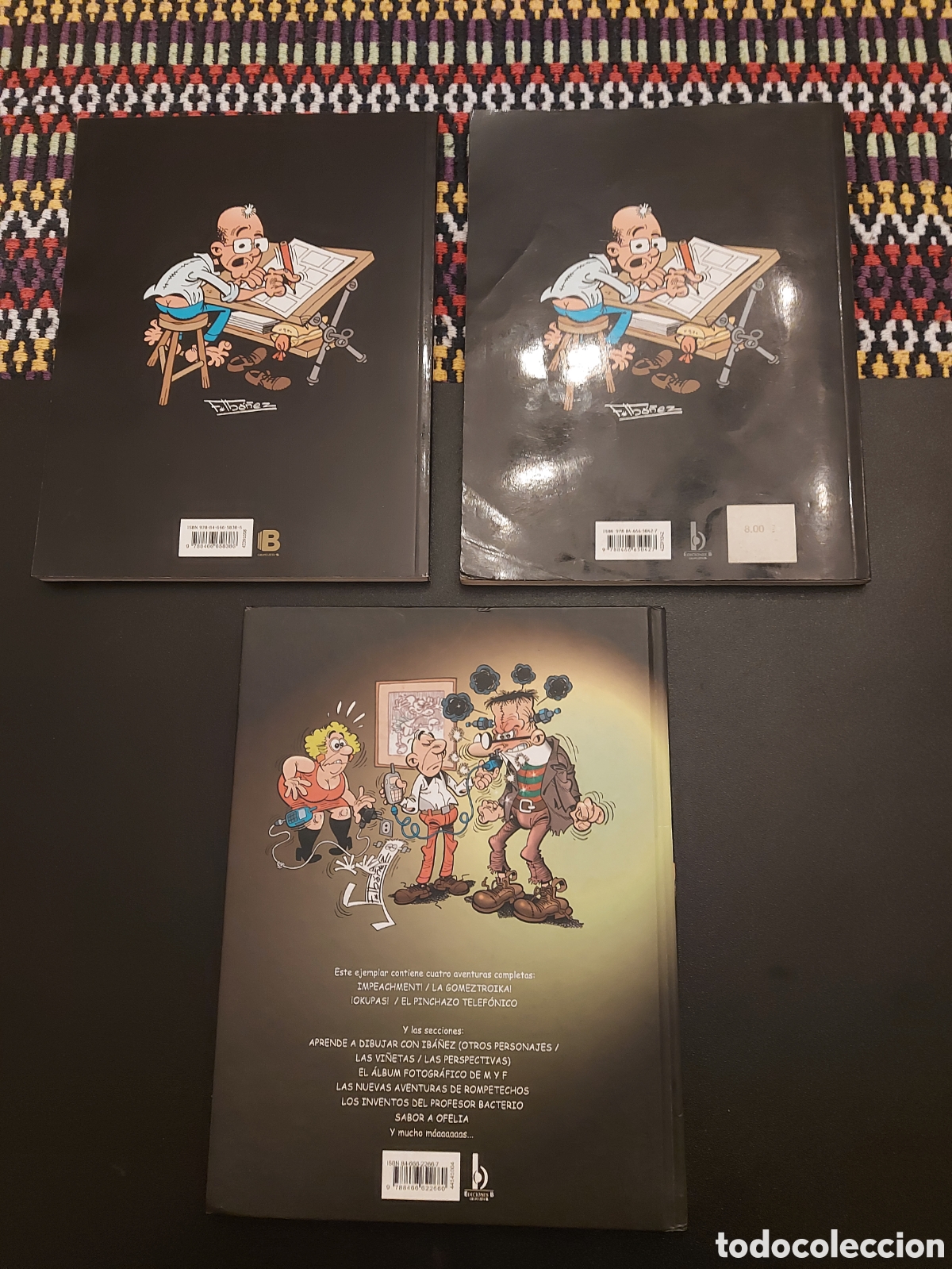 C&oacute;mics: TOP COMIC MORTADELO 58,TOP COMIC MORTADELO 42, SUPERTOPCOMIC 4-MORTADELO Y FILEMON EDICIONES B - Foto 5