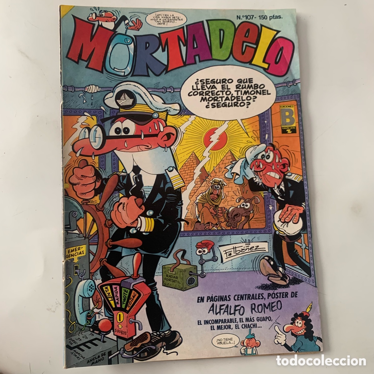 C&oacute;mics: Tebeo mortadelo n&ordm; 107 de 1989 - Foto 1