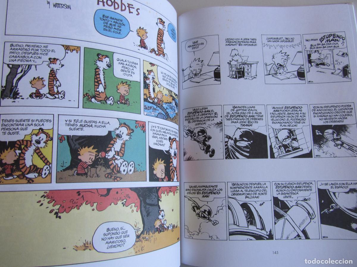 C&oacute;mics: El Gran Calvin y Hobbes ilustrado. Bill Watterson. Ediciones B 2007 - Foto 14