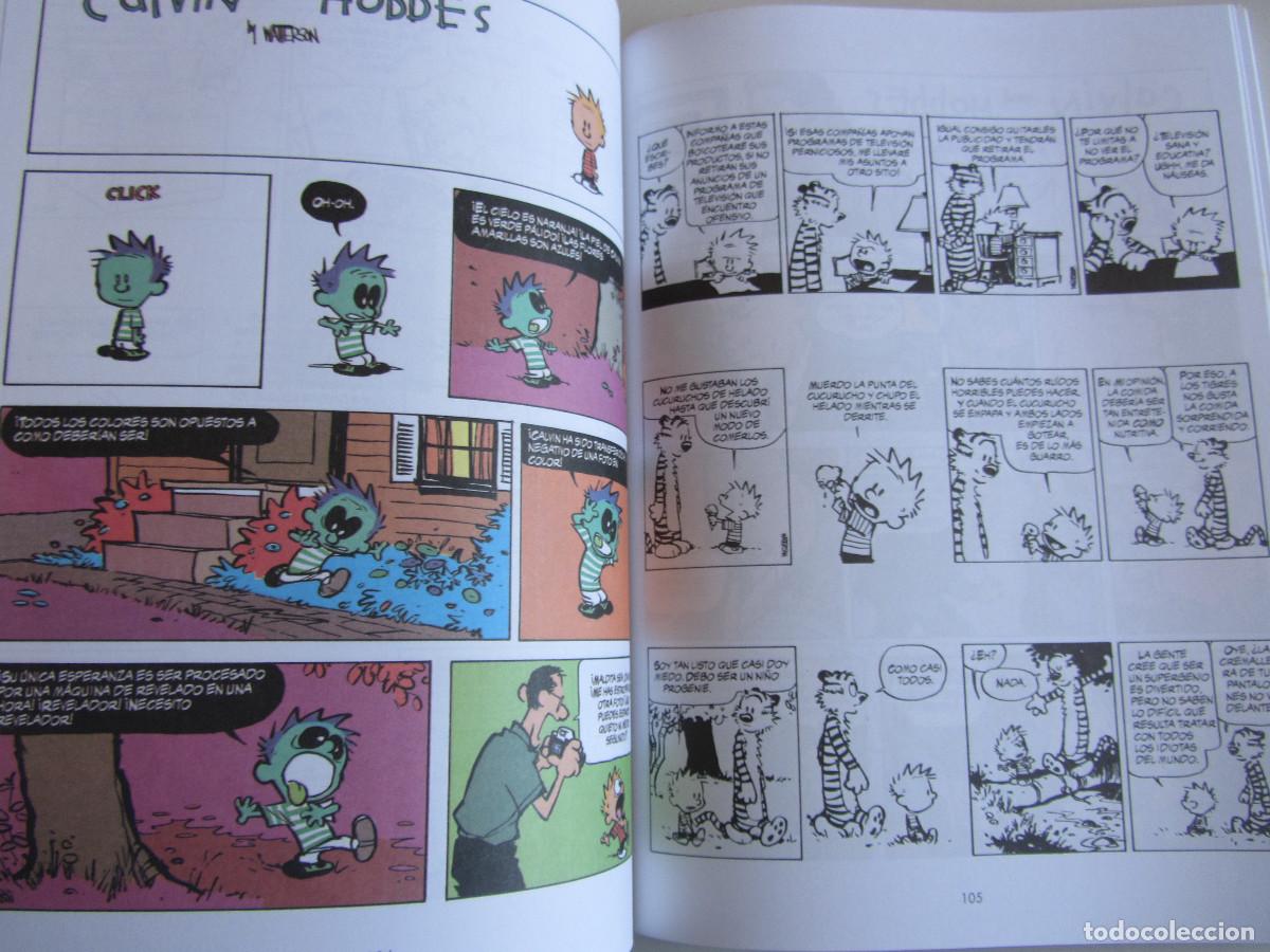 C&oacute;mics: El Gran Calvin y Hobbes ilustrado. Bill Watterson. Ediciones B 2007 - Foto 15