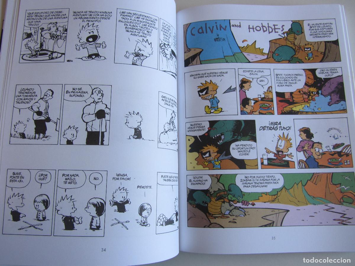 C&oacute;mics: El Gran Calvin y Hobbes ilustrado. Bill Watterson. Ediciones B 2007 - Foto 17