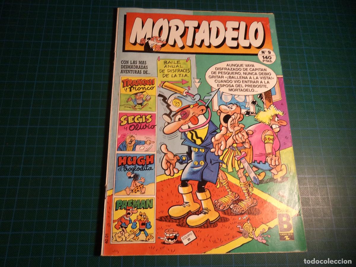 C&oacute;mics: Mortadelo. N&ordm; 9. Ediciones B. (Ref. 11-B) - Foto 1