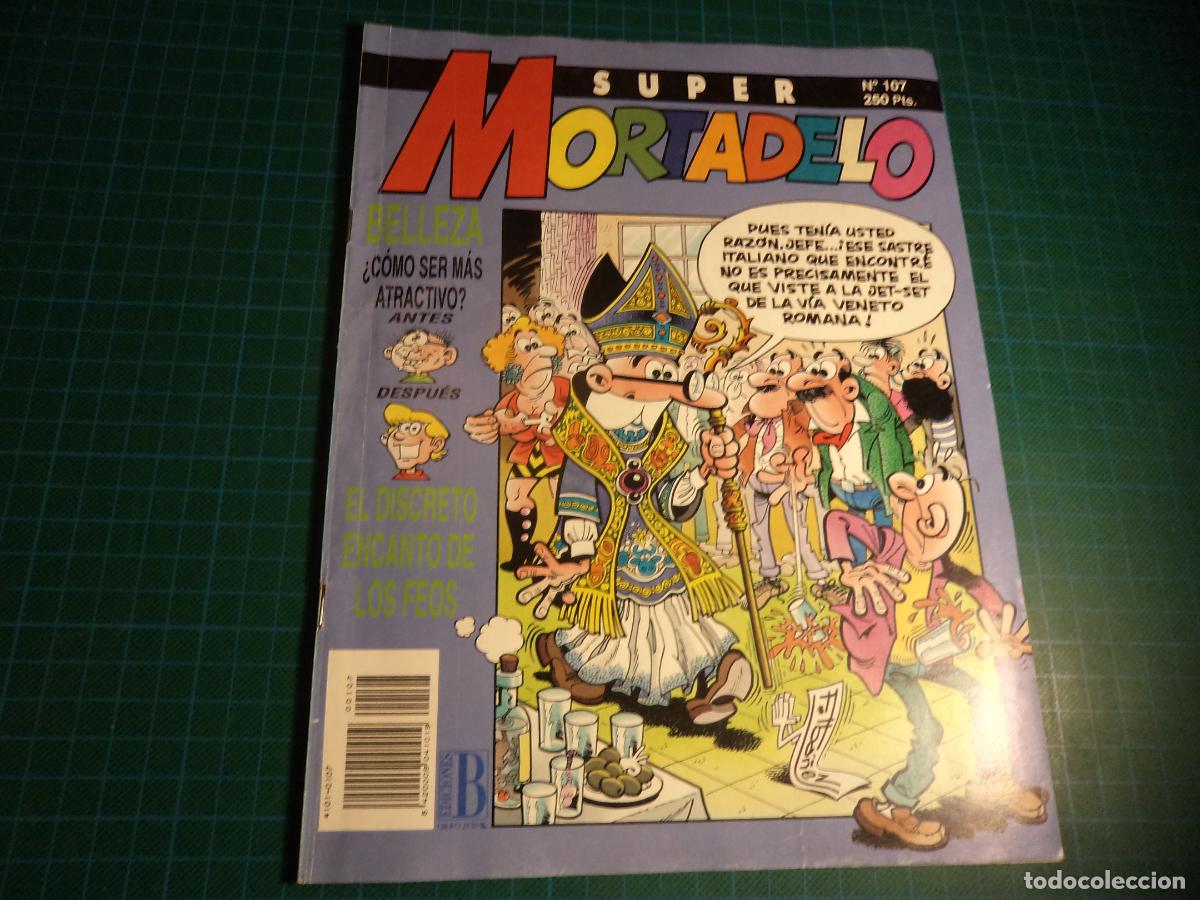 C&oacute;mics: Super Mortadelo. N&ordm; 107. Ediciones B. (Ref. 11-B) - Foto 1