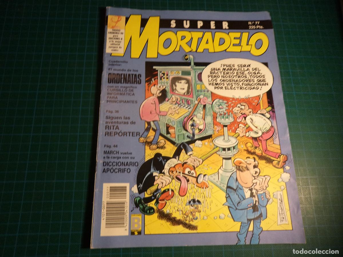 C&oacute;mics: Super Mortadelo. N&ordm; 77. Ediciones B. (Ref. 11-B) - Foto 1