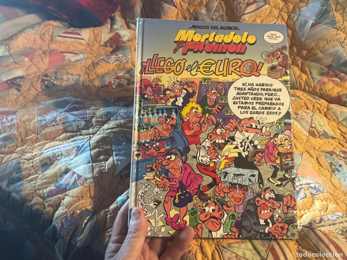 C&oacute;mics: Mortadelo y Filem&oacute;n. Lleg&oacute; el Euro. Tapas duras - Foto 1