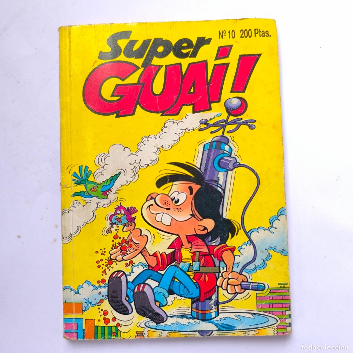 C&oacute;mics: SUPER GUAI ! , N&ordm; 10 . EDICIONES B, 1991: JAN , IBA&Ntilde;EZ, ETC - Foto 1