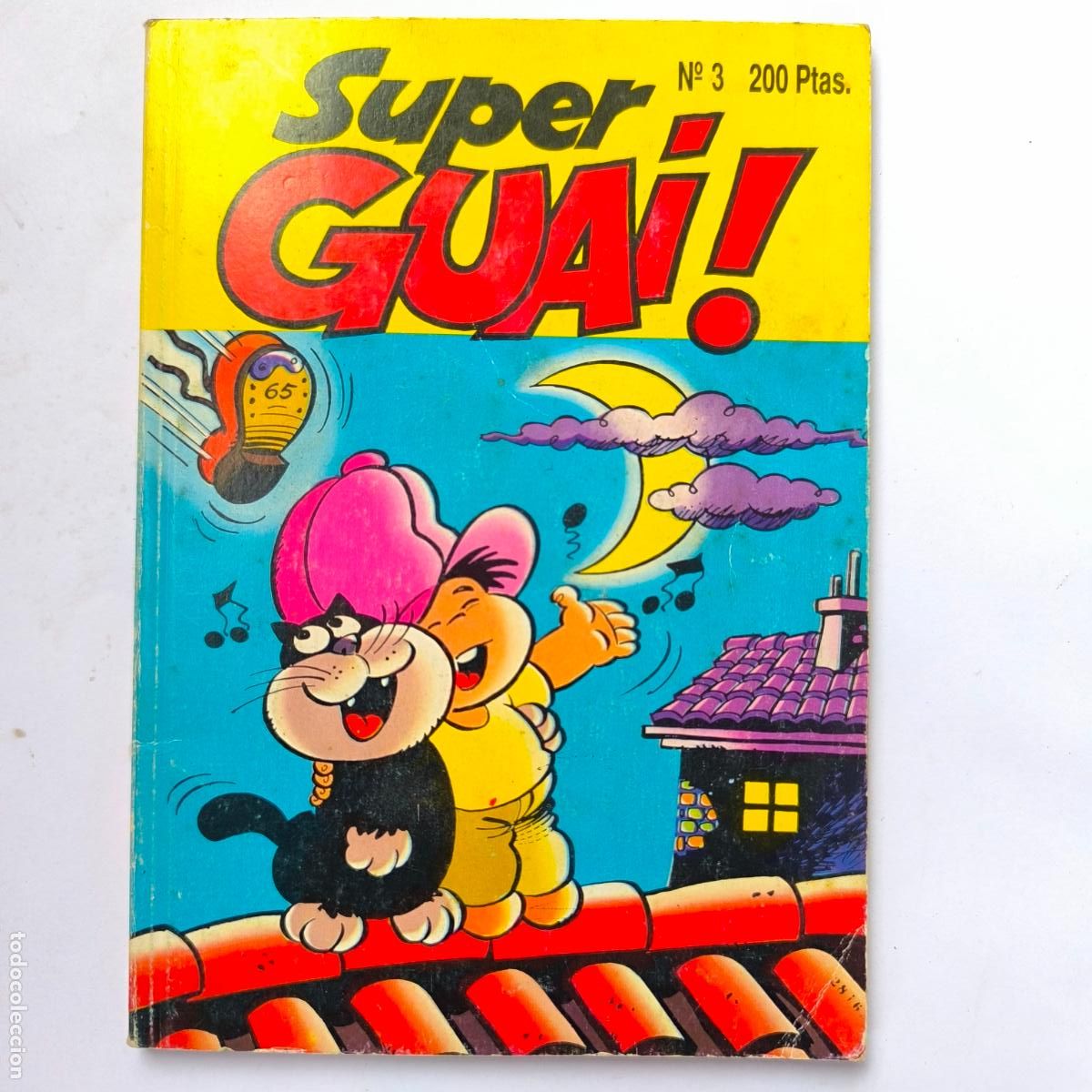 C&oacute;mics: SUPER GUAI ! , N&ordm; 3 . EDICIONES B, 1991: JAN , IBA&Ntilde;EZ, ETC - Foto 1