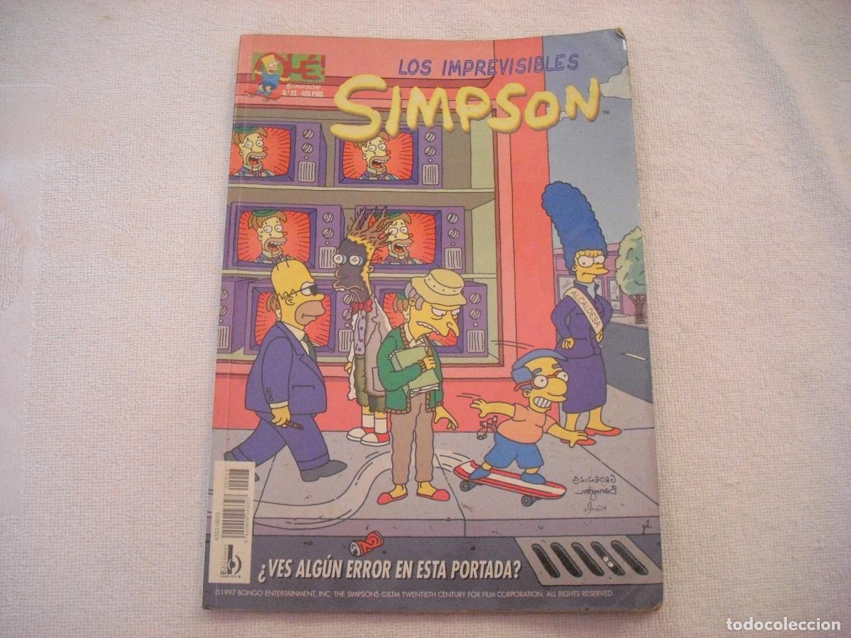 C&oacute;mics: OLE ! LOS IMPREVISIBLES SIMPSON N. 23 - Foto 1