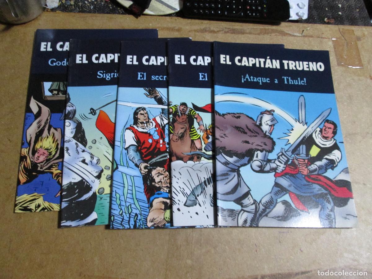 C&oacute;mics: el capit&aacute;n Trueno, colecci&oacute;n completa 5 n&uacute;meros, ediciones B - Foto 1