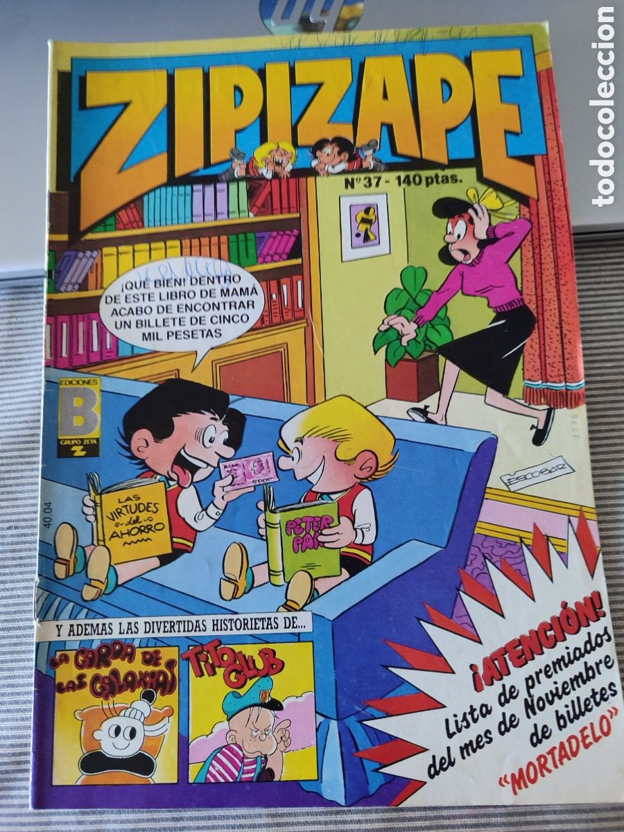 C&oacute;mics: ZIPI ZAPE nro 37 buen estado - Foto 1