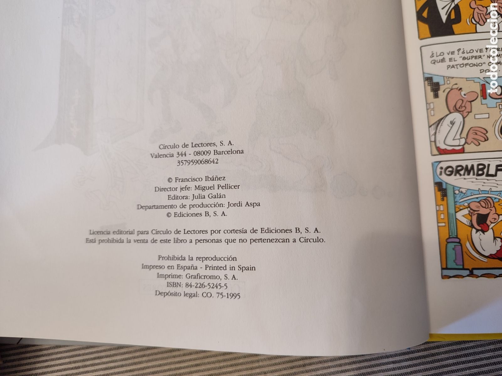 C&oacute;mics: Mortadelo y Filem&oacute;n. MAGOS DEL HUMOR. &rdquo;Los monstruos&rdquo; 1995 - Foto 3