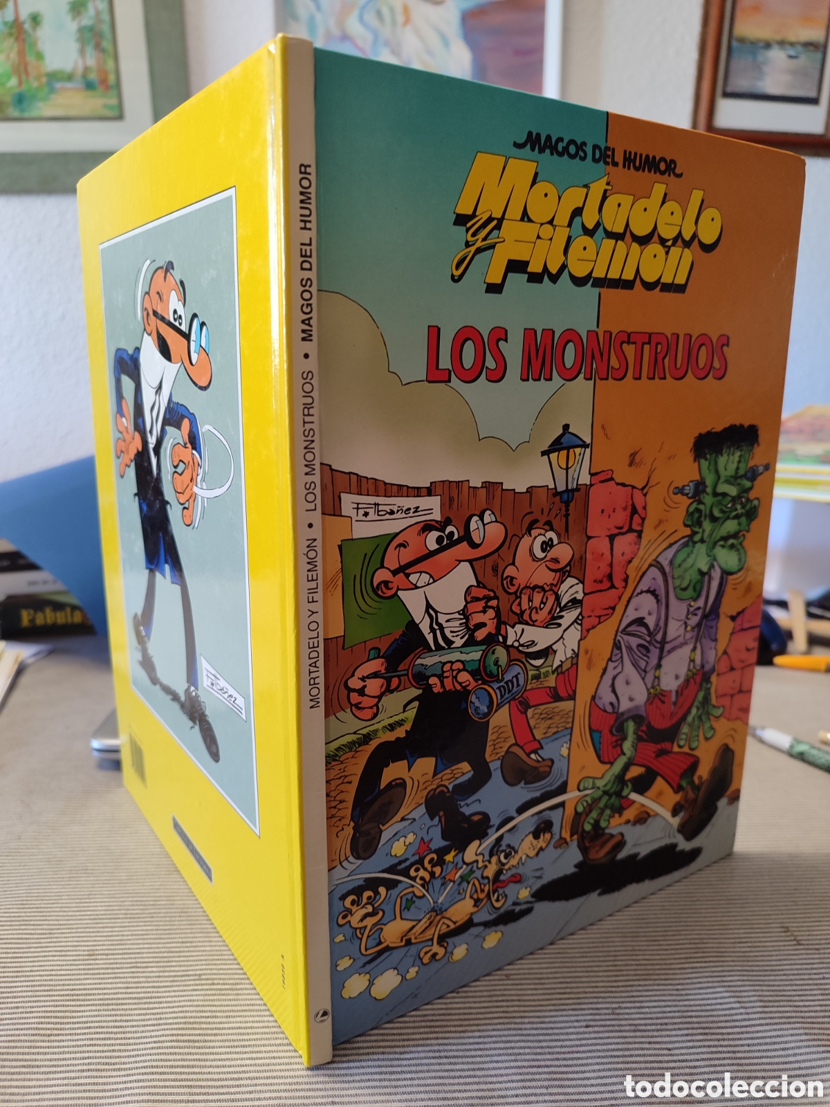 C&oacute;mics: Mortadelo y Filem&oacute;n. MAGOS DEL HUMOR. &rdquo;Los monstruos&rdquo; 1995 - Foto 4