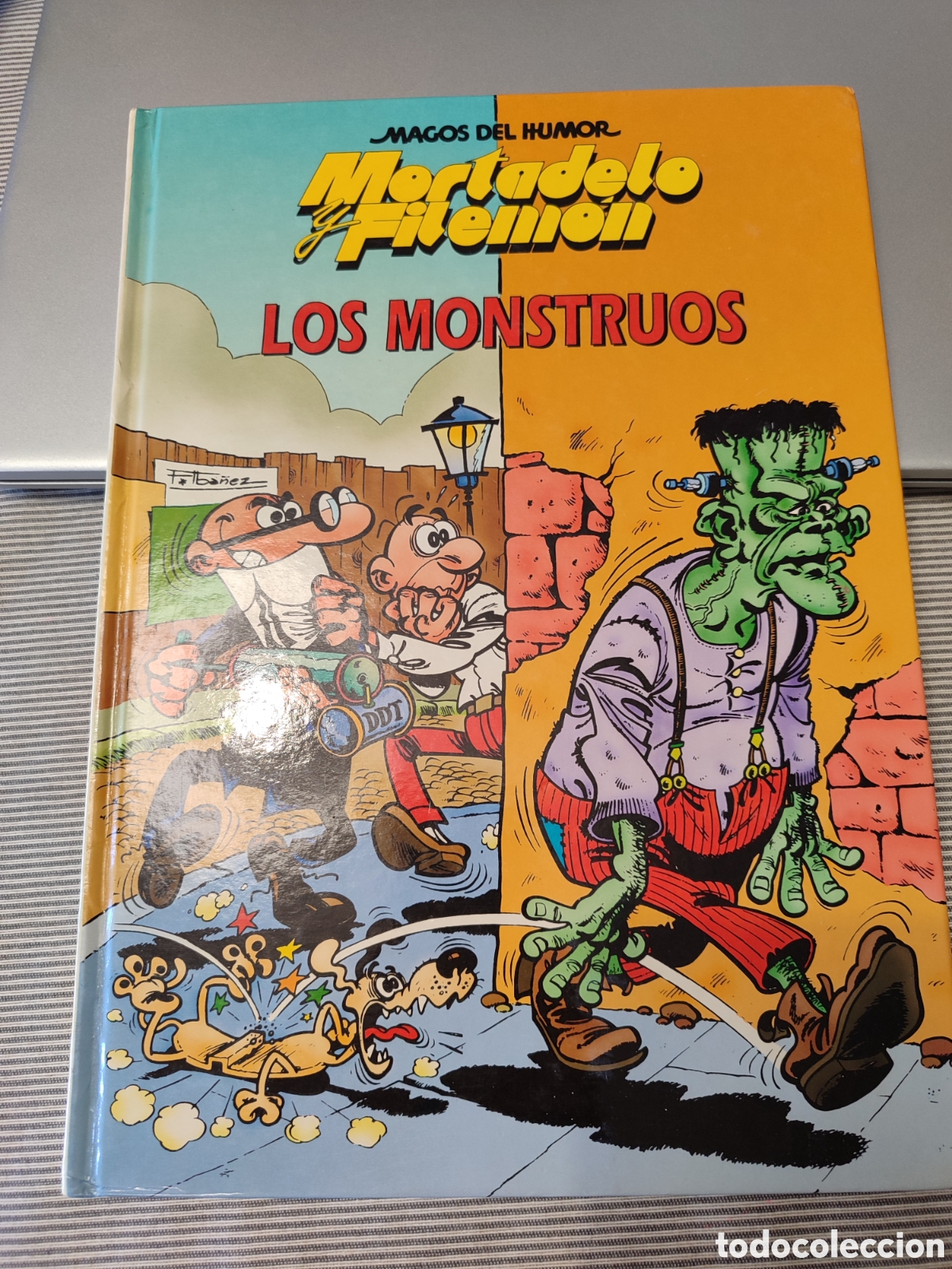 C&oacute;mics: Mortadelo y Filem&oacute;n. MAGOS DEL HUMOR. &rdquo;Los monstruos&rdquo; 1995 - Foto 1
