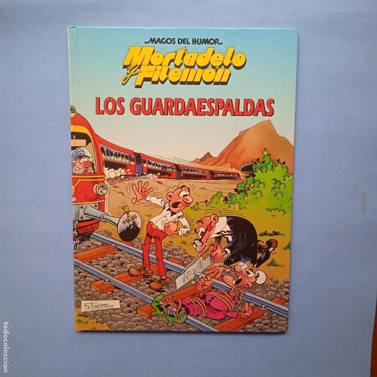 C&oacute;mics: MAGOS DEL HUMOR : MORTADELO Y FILEM&Oacute;N, LOS GUARDAESPALDAS (CIRCULO DE LECTORES) 1995 - Foto 1