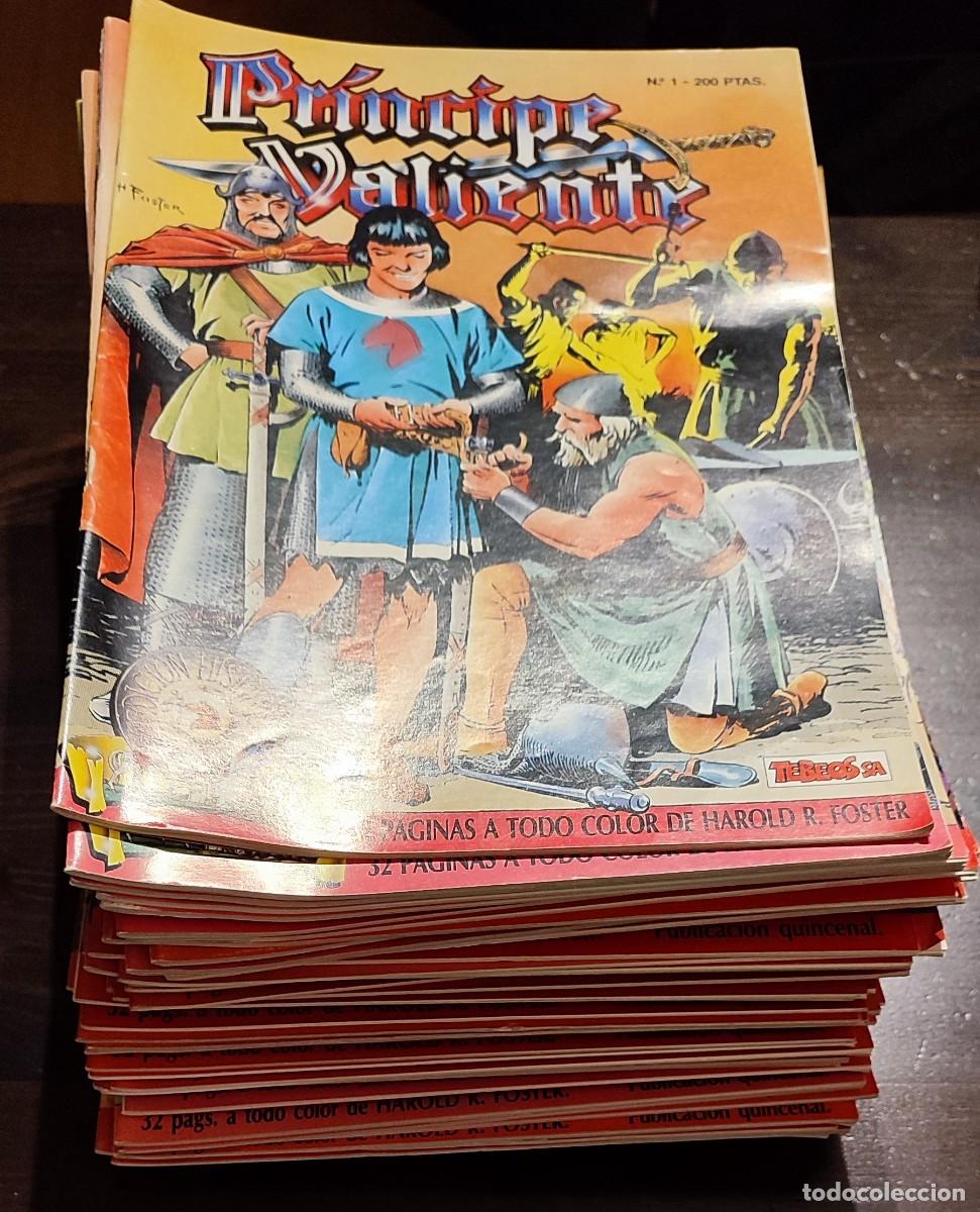 C&oacute;mics: Principe Valiente Ediciones B lote 55 numeros - Foto 1