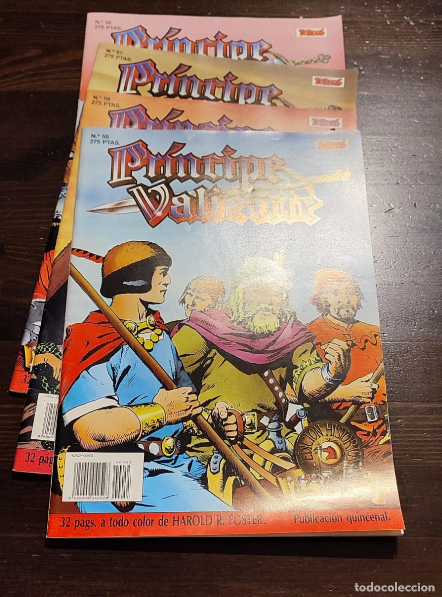 C&oacute;mics: Principe Valiente Ediciones B lote 55 numeros - Foto 2
