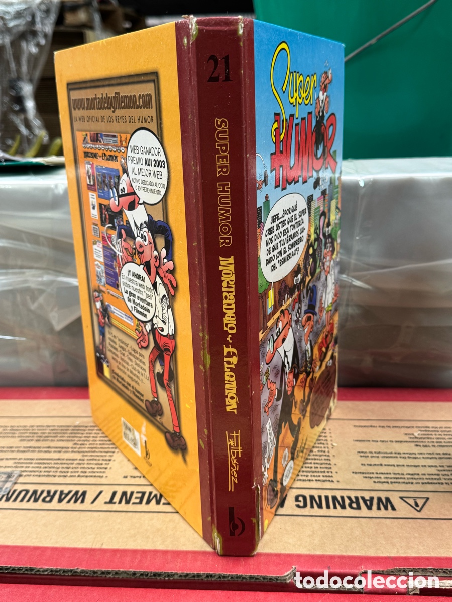 C&oacute;mics: Super humor n&uacute;mero 21 ediciones b mortadelo y filemon - Foto 3