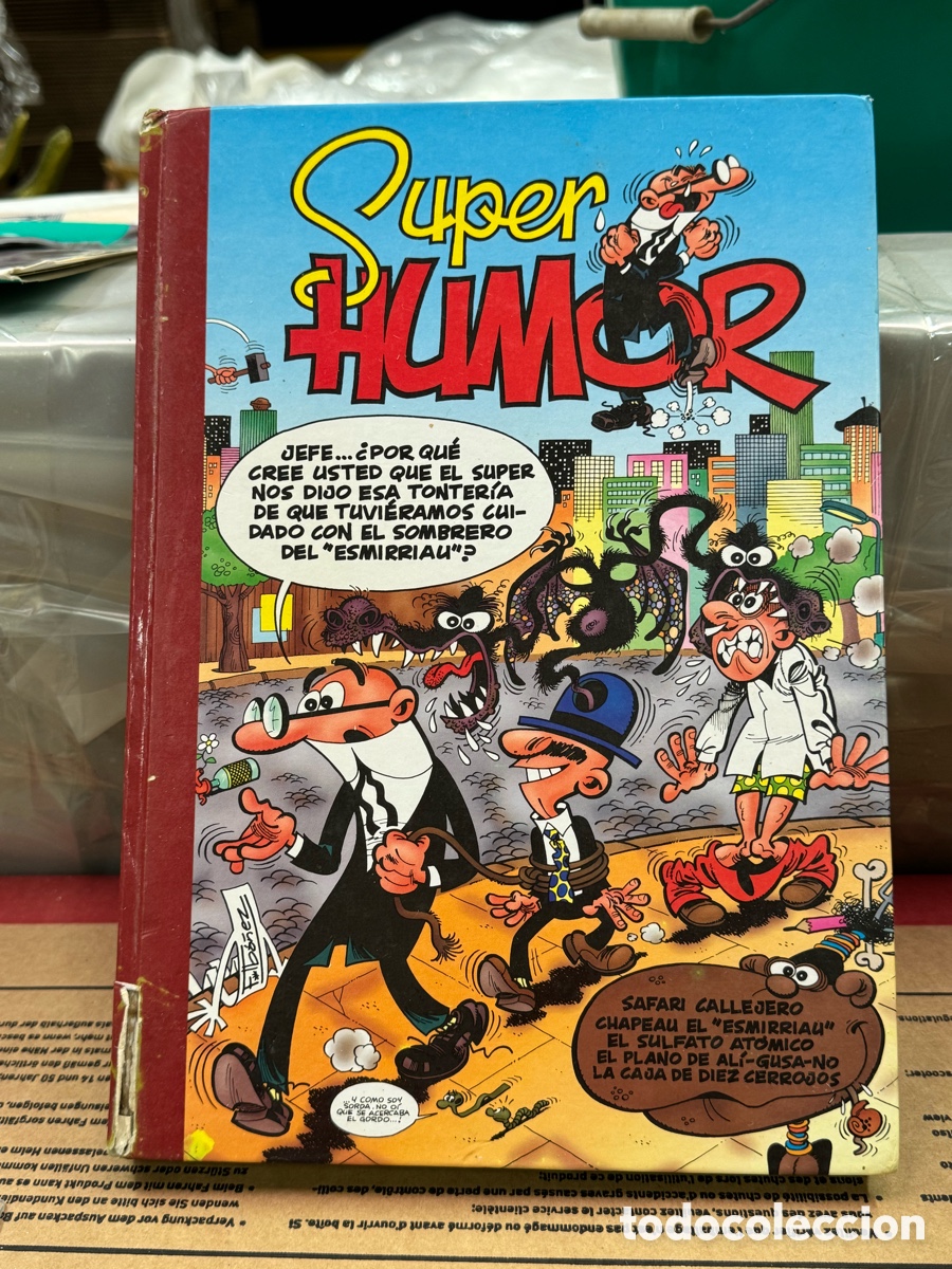C&oacute;mics: Super humor n&uacute;mero 21 ediciones b mortadelo y filemon - Foto 1