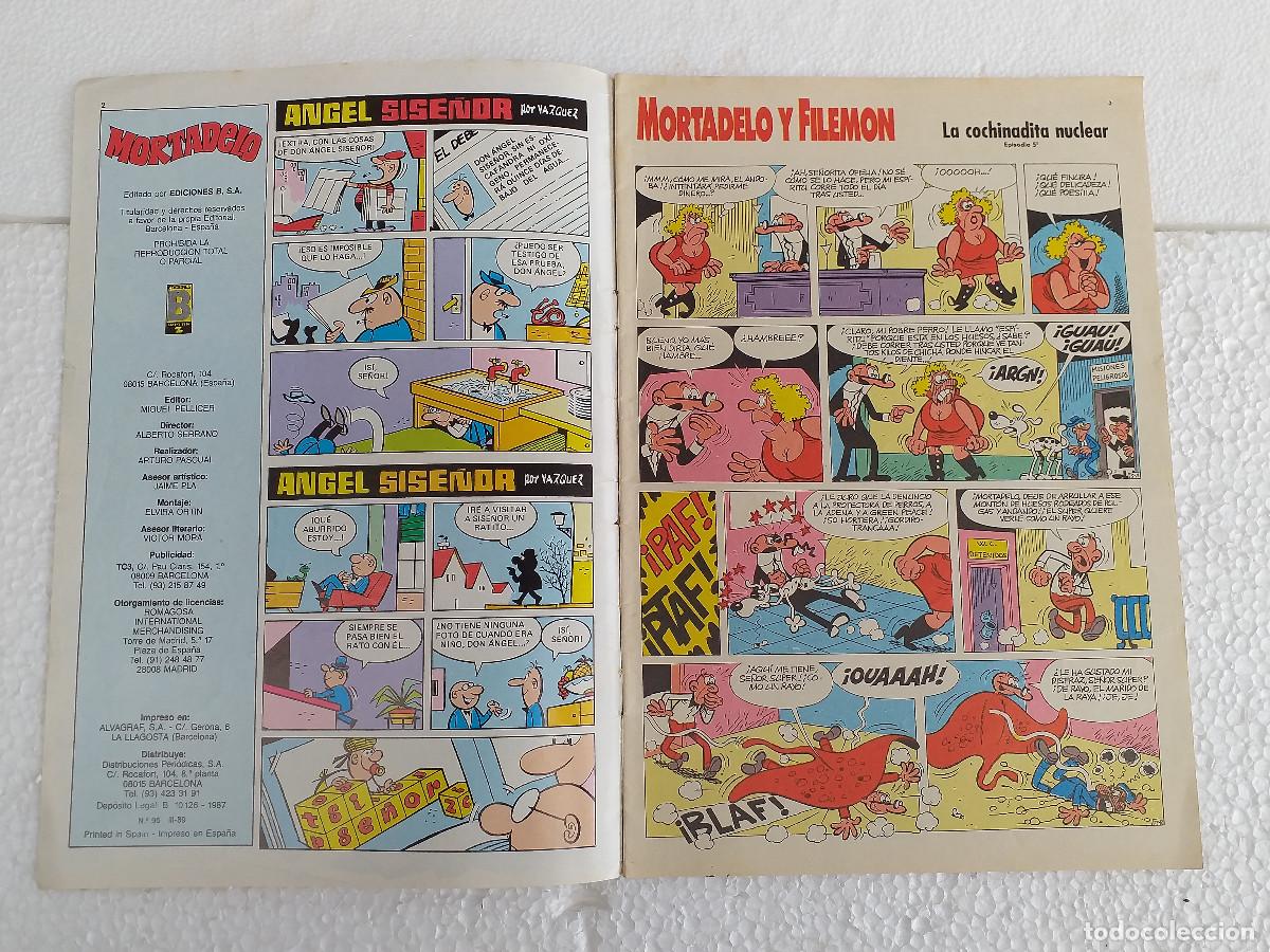 C&oacute;mics: MORTADELO - N&ordm; 95 - 1989 Ediciones B - Foto 5
