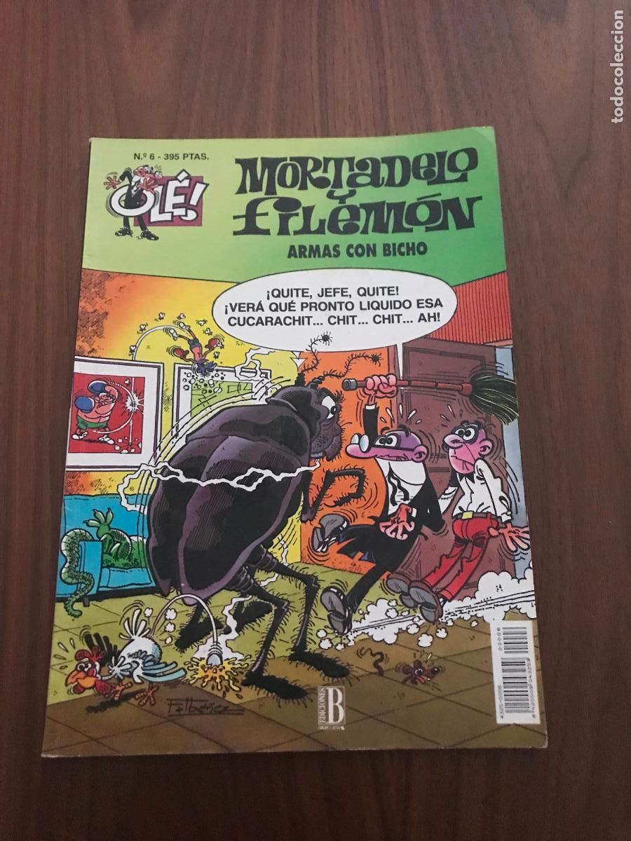 C&oacute;mics: MORTADELO Y FILEM&Oacute;N N&ordm; 6 , 395 PTAS , EDICIONES B - Foto 1