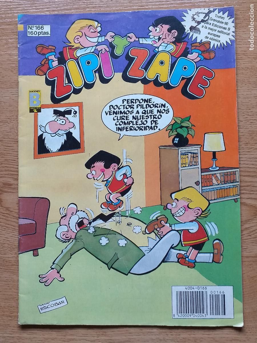 C&oacute;mics: ZIPI Y ZAPE - N&deg; 166 - 1990 EDICIONES B - Foto 1
