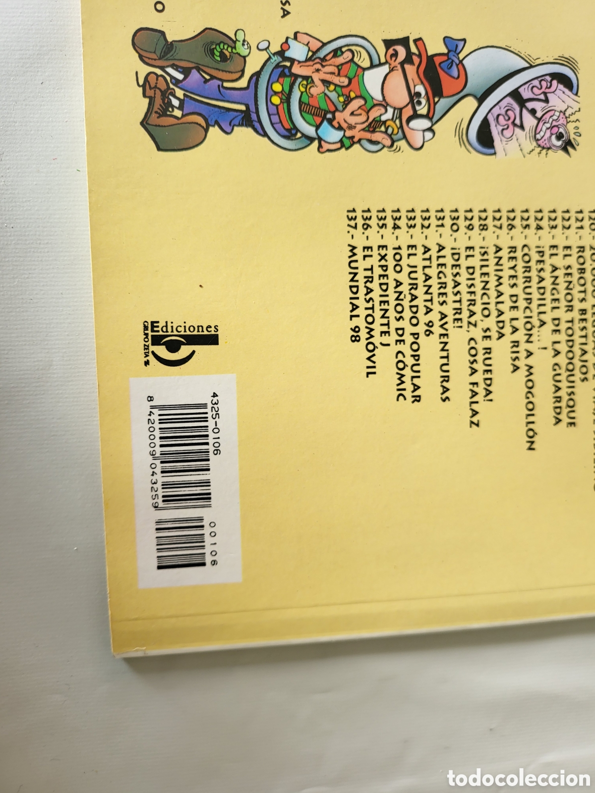 C&oacute;mics: Ol&eacute; Mortadela y Filemon, numero 106, Ediciones B - Foto 7