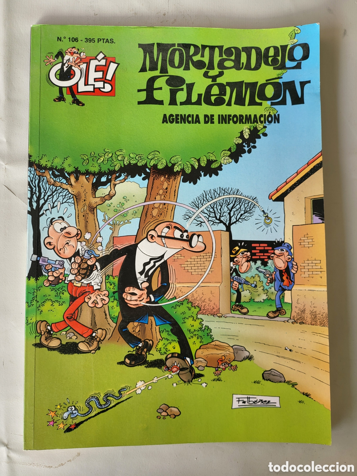 C&oacute;mics: Ol&eacute; Mortadela y Filemon, numero 106, Ediciones B - Foto 1