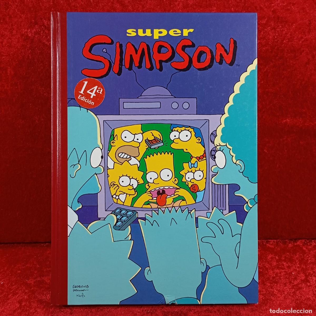 C&oacute;mics: SUPER SIMPSON - GROENING - SIMPSON C&Oacute;MICS - 1995 - EDICIONES B - 3 / 14.964 - Foto 1